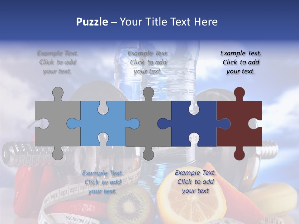 Toning Eating Concept PowerPoint Template