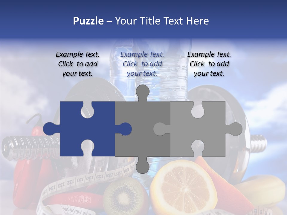 Toning Eating Concept PowerPoint Template