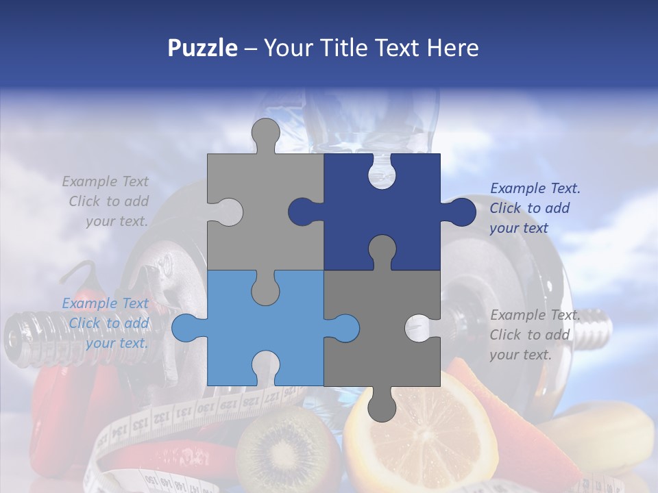 Toning Eating Concept PowerPoint Template