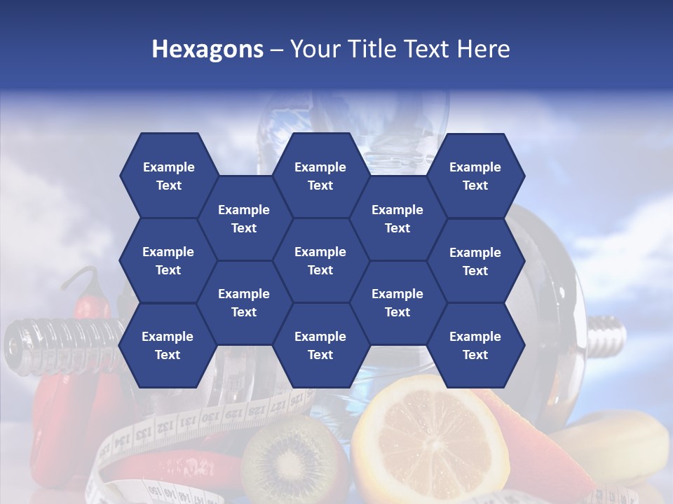 Toning Eating Concept PowerPoint Template