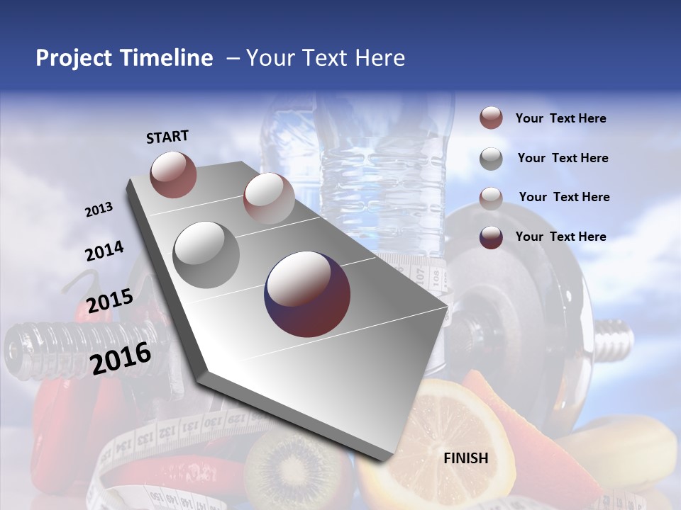 Toning Eating Concept PowerPoint Template