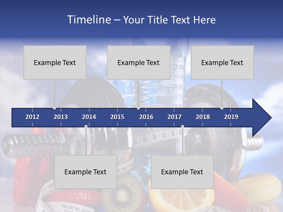 Toning Eating Concept PowerPoint Template