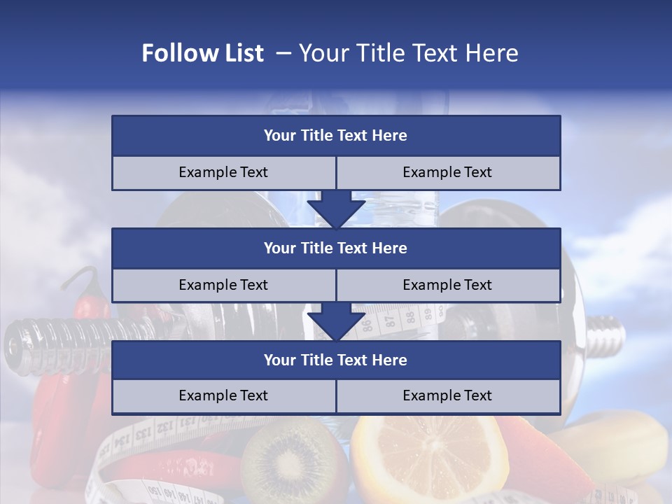 Toning Eating Concept PowerPoint Template