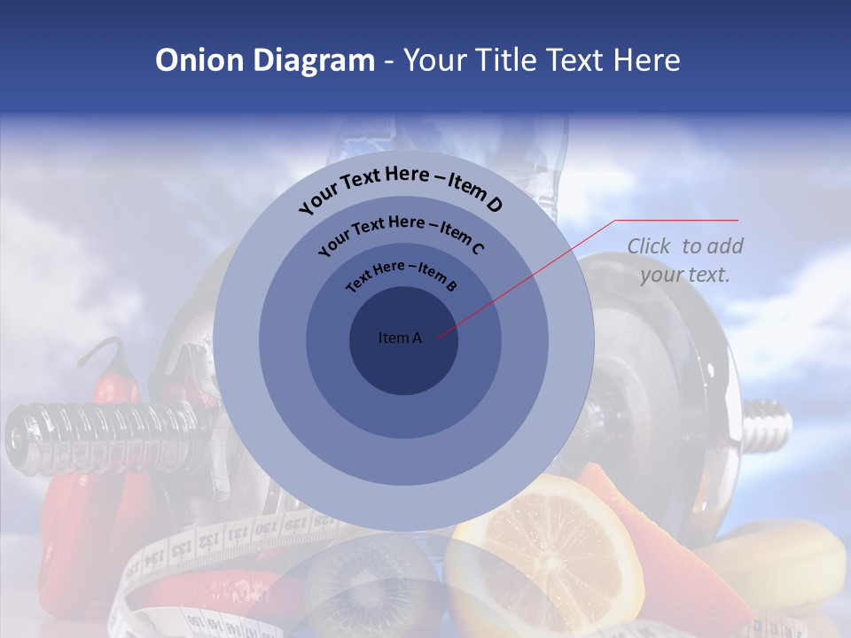 Toning Eating Concept PowerPoint Template