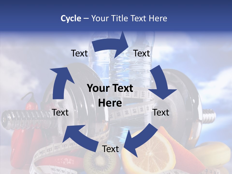 Toning Eating Concept PowerPoint Template
