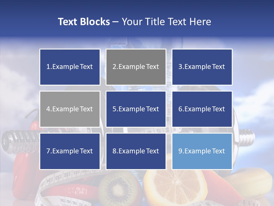 Toning Eating Concept PowerPoint Template