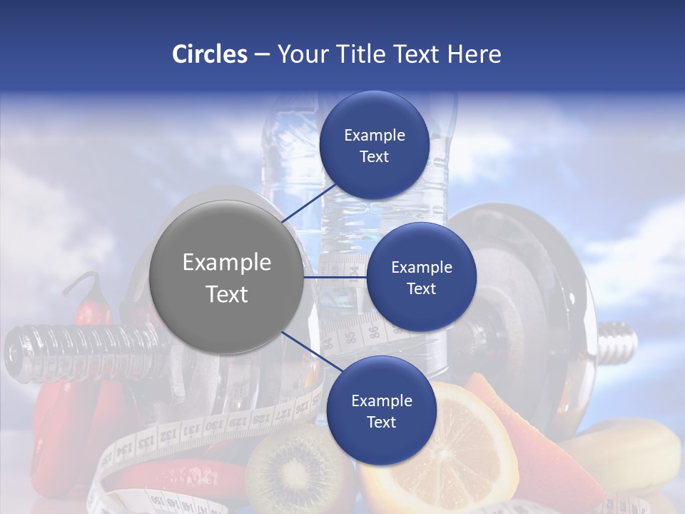 Toning Eating Concept PowerPoint Template