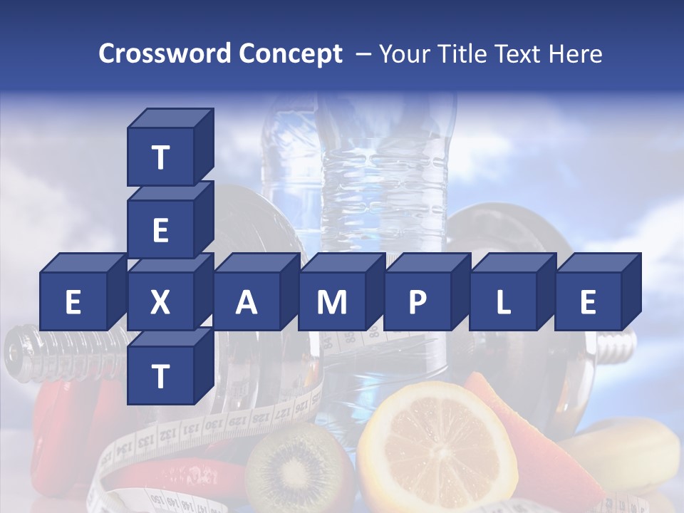 Toning Eating Concept PowerPoint Template