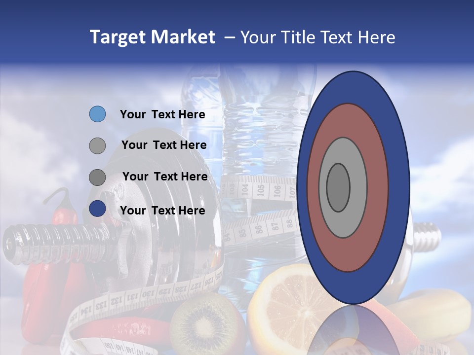 Toning Eating Concept PowerPoint Template