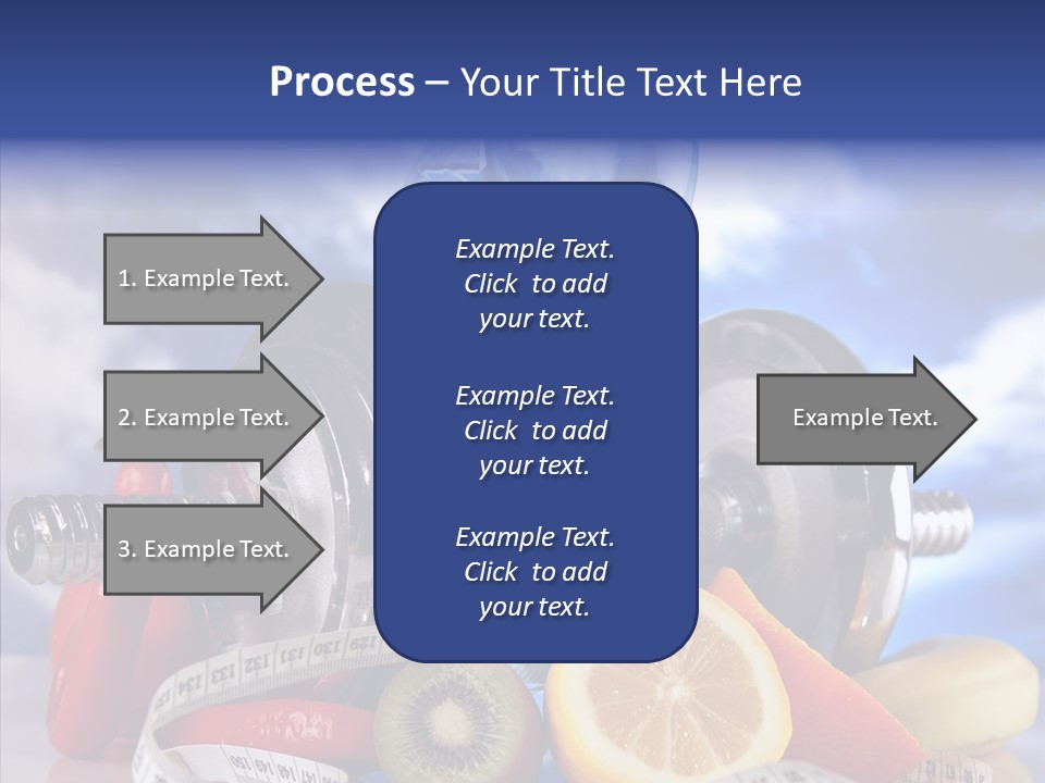 Toning Eating Concept PowerPoint Template