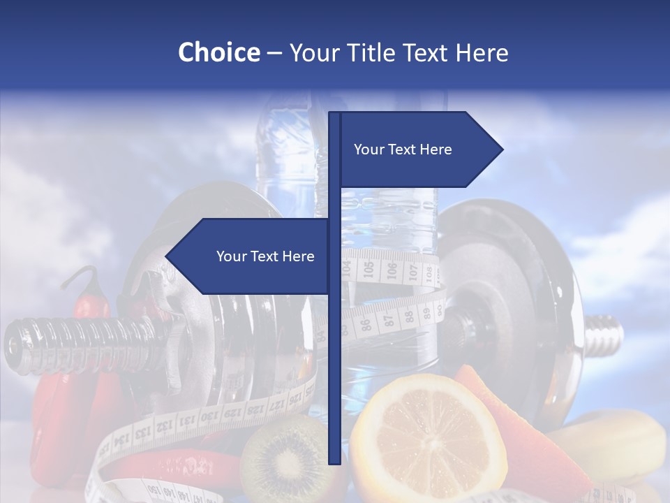 Toning Eating Concept PowerPoint Template