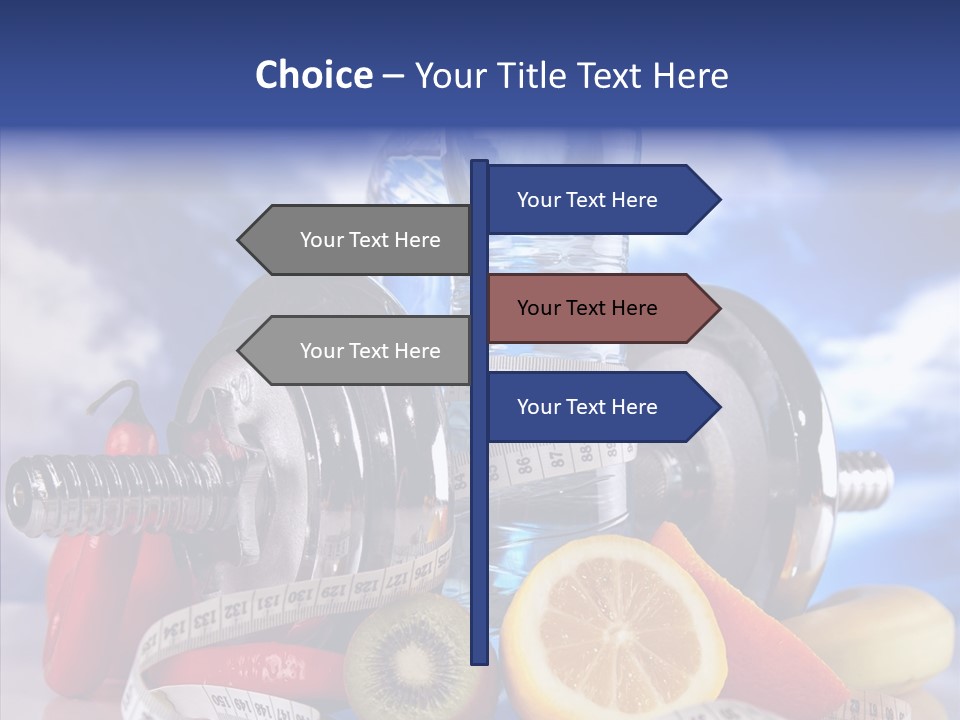 Toning Eating Concept PowerPoint Template