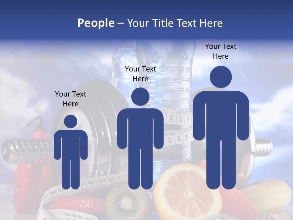 Toning Eating Concept PowerPoint Template