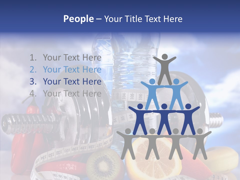 Toning Eating Concept PowerPoint Template