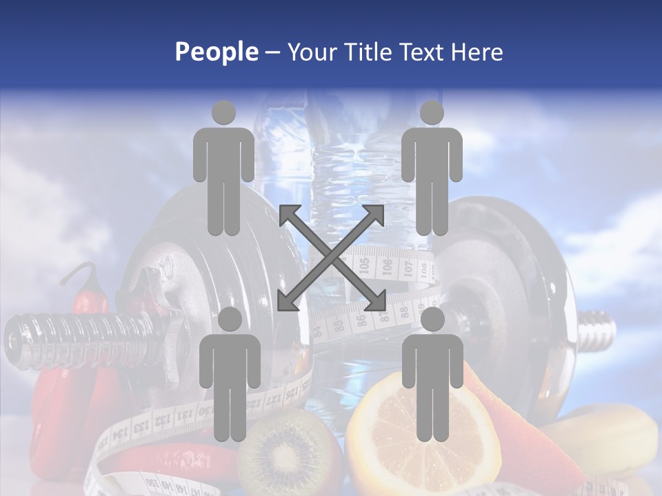 Toning Eating Concept PowerPoint Template