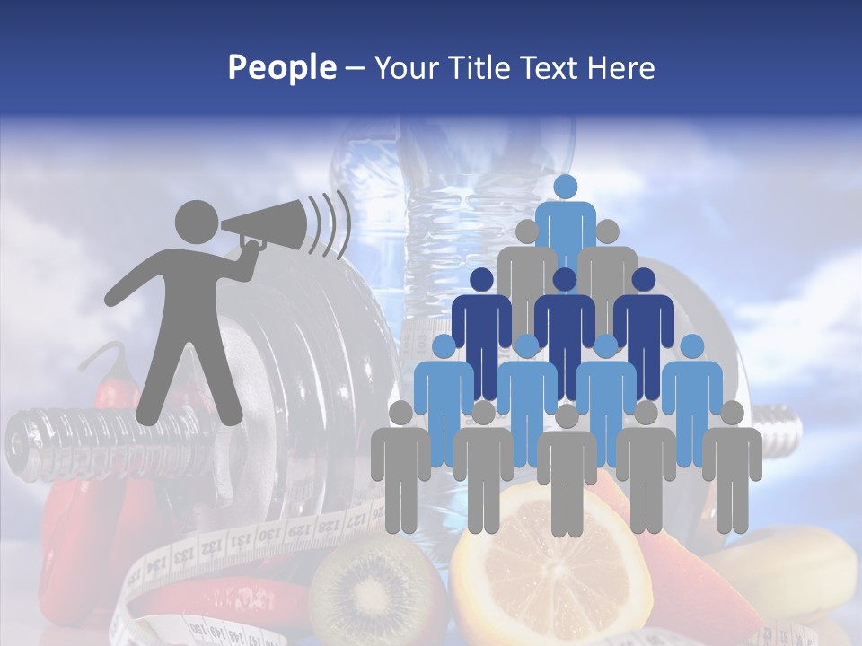 Toning Eating Concept PowerPoint Template