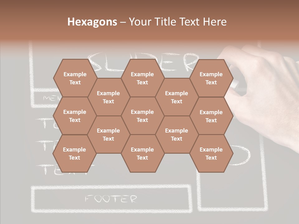 Blackboard Content Performance PowerPoint Template