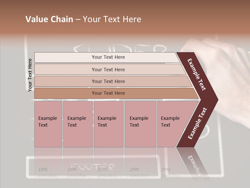 Blackboard Content Performance PowerPoint Template