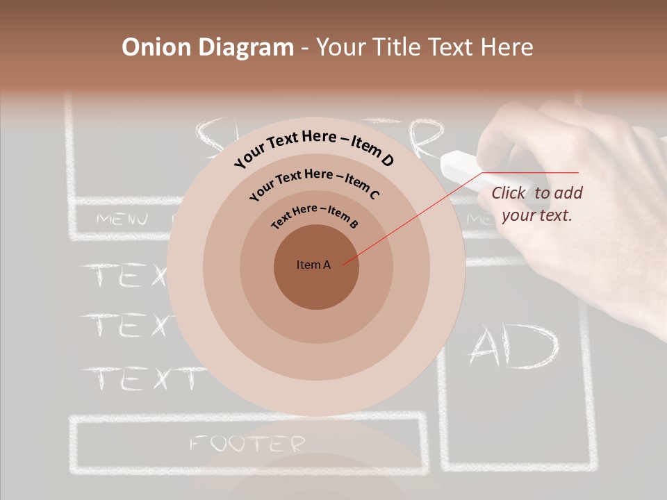 Blackboard Content Performance PowerPoint Template