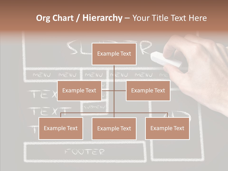 Blackboard Content Performance PowerPoint Template