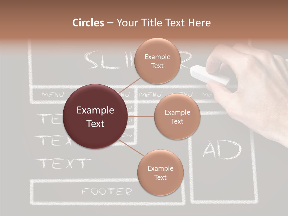 Blackboard Content Performance PowerPoint Template