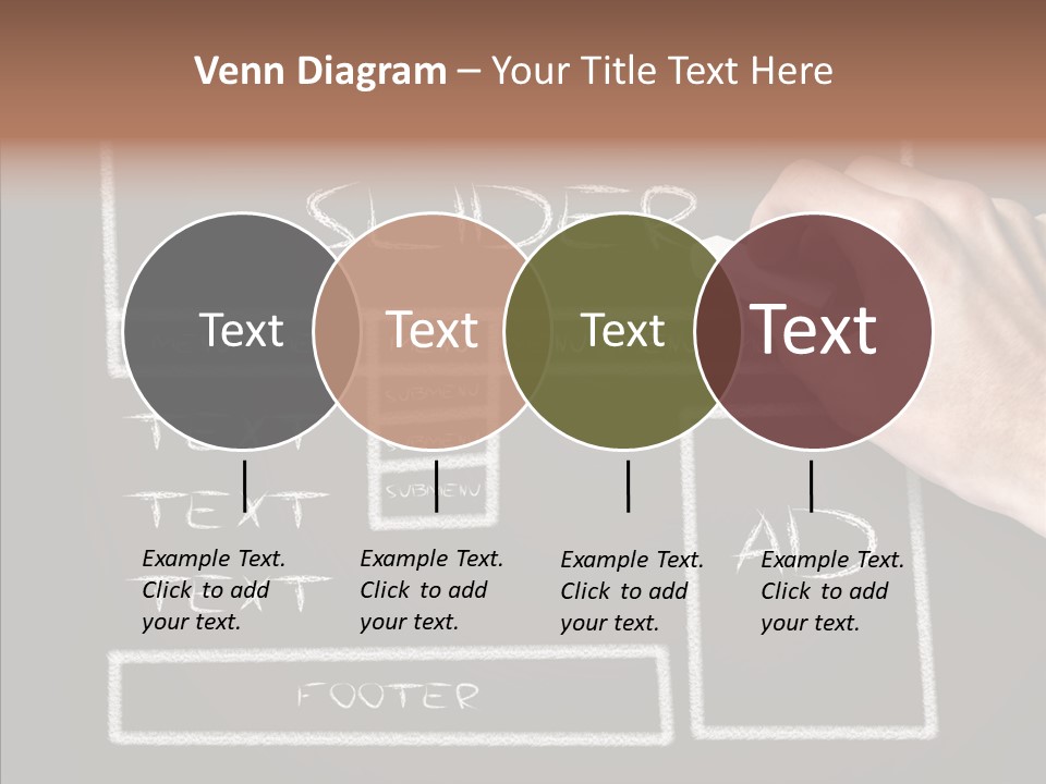 Blackboard Content Performance PowerPoint Template