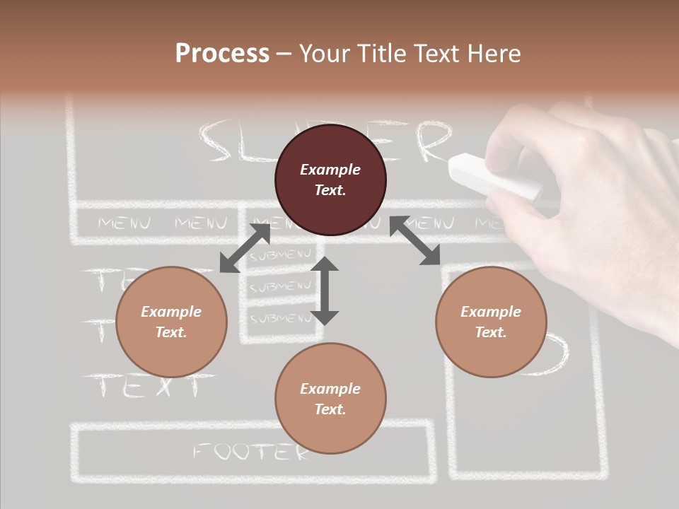 Blackboard Content Performance PowerPoint Template
