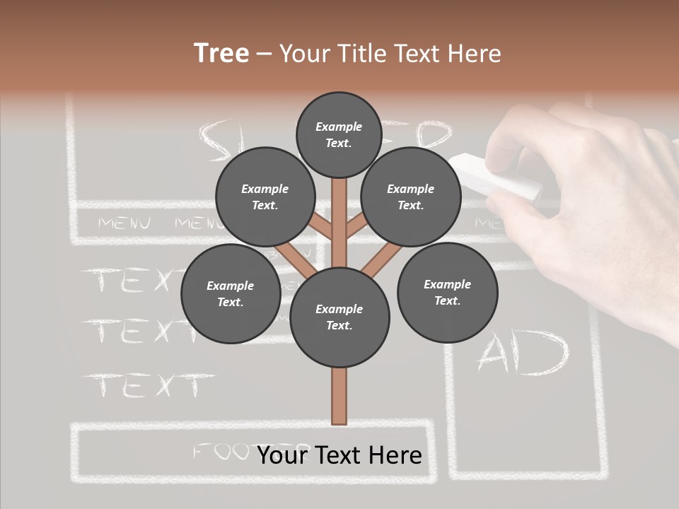 Blackboard Content Performance PowerPoint Template