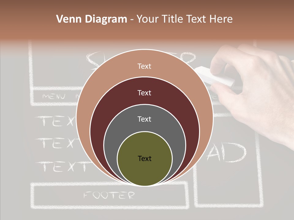 Blackboard Content Performance PowerPoint Template