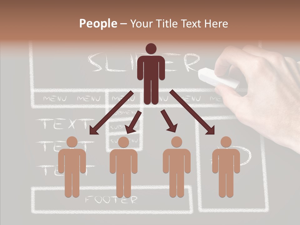 Blackboard Content Performance PowerPoint Template