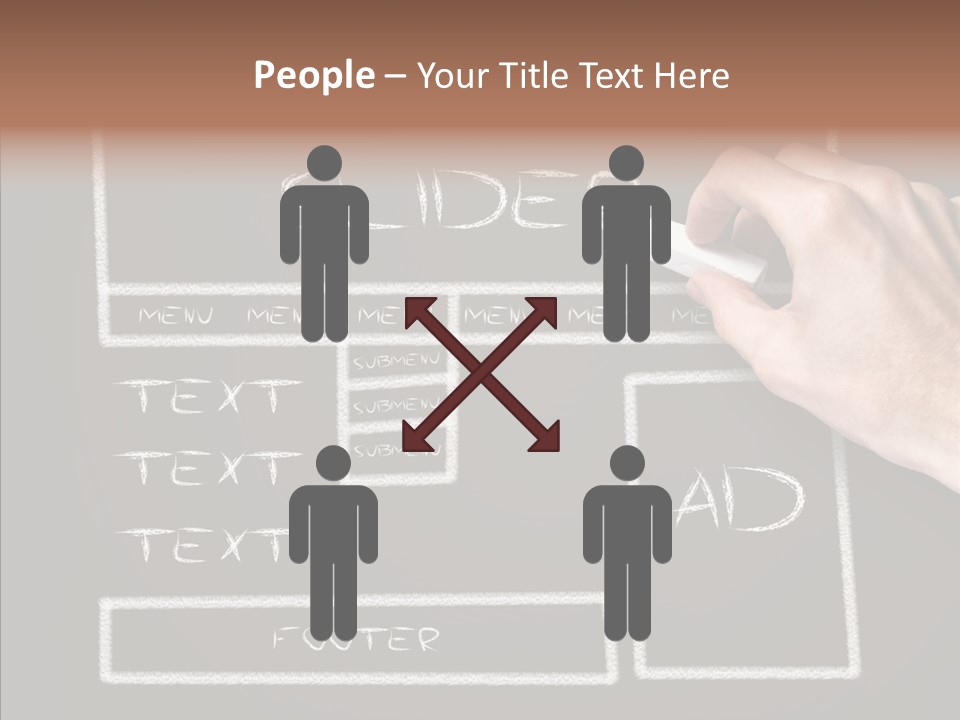 Blackboard Content Performance PowerPoint Template