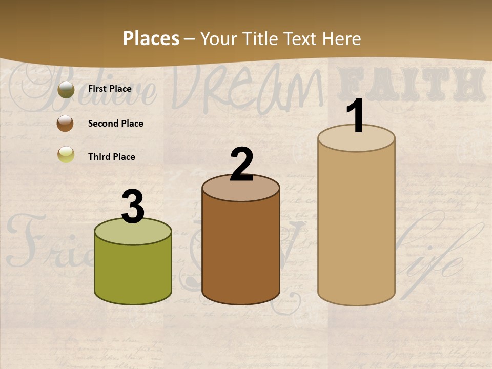 Vintage Scrap Book Scrapbook PowerPoint Template