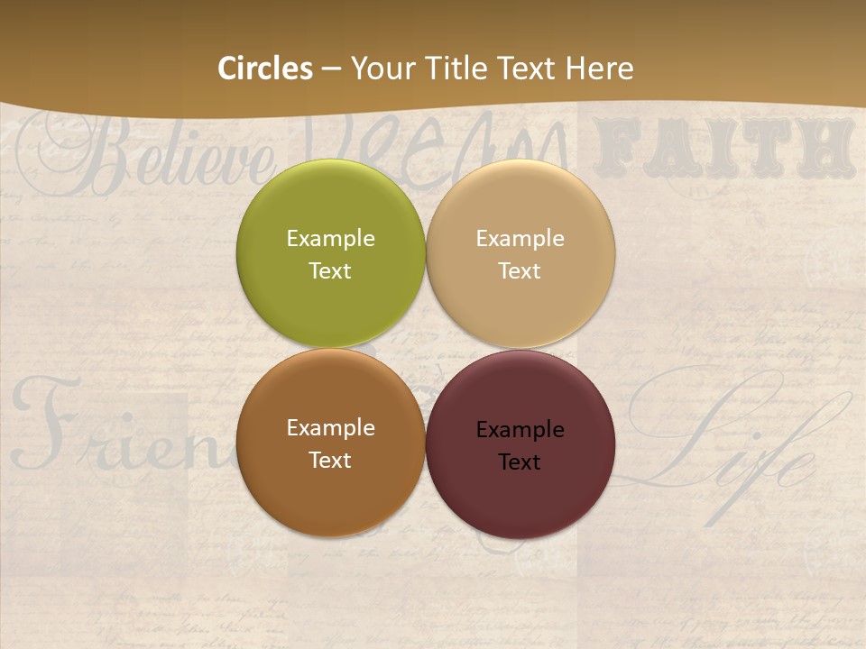 Vintage Scrap Book Scrapbook PowerPoint Template