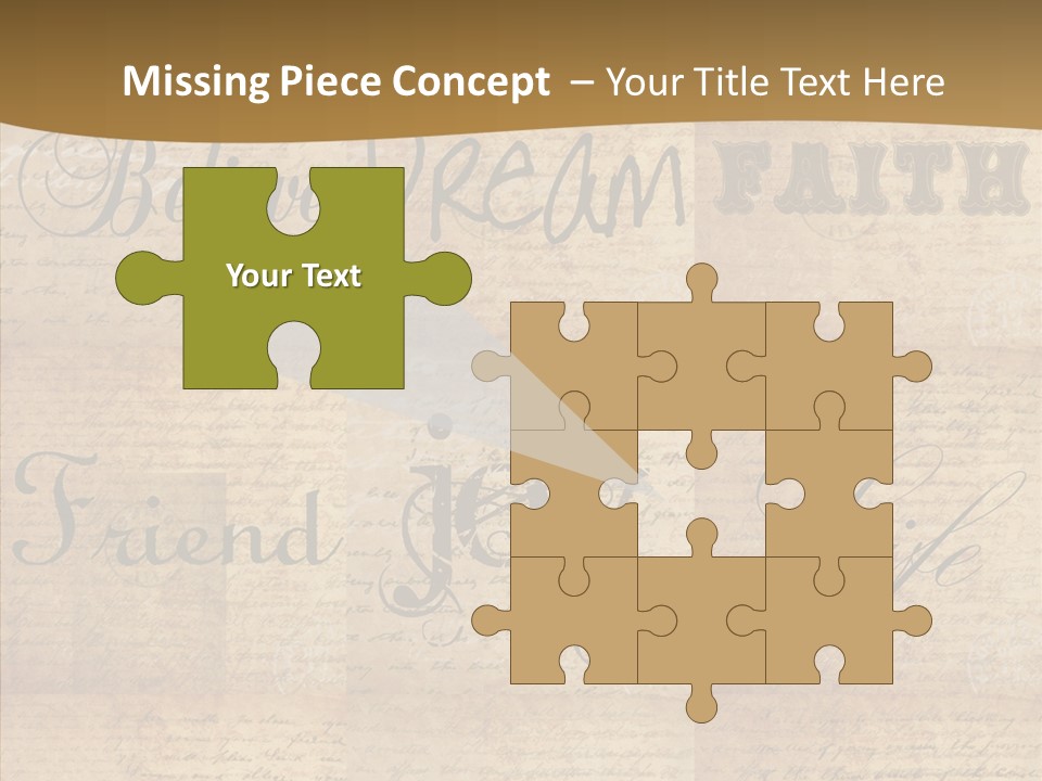 Vintage Scrap Book Scrapbook PowerPoint Template