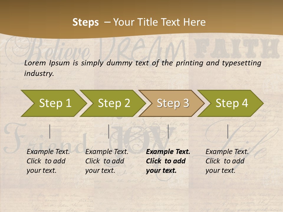 Vintage Scrap Book Scrapbook PowerPoint Template