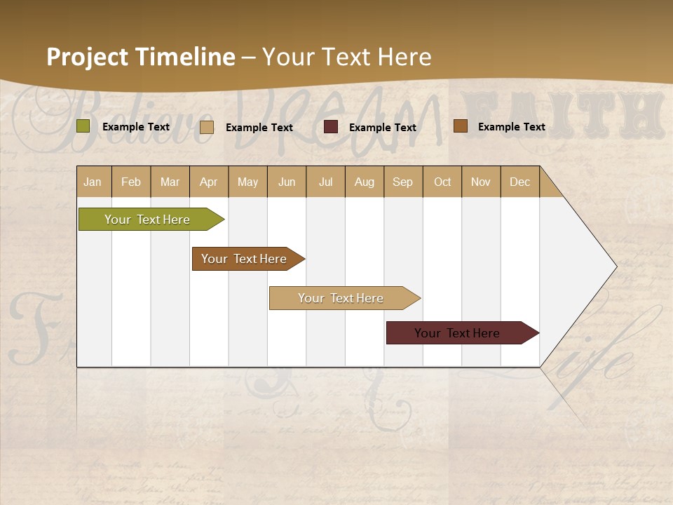 Vintage Scrap Book Scrapbook PowerPoint Template