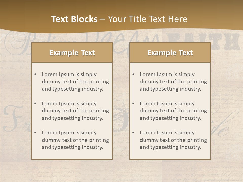 Vintage Scrap Book Scrapbook PowerPoint Template