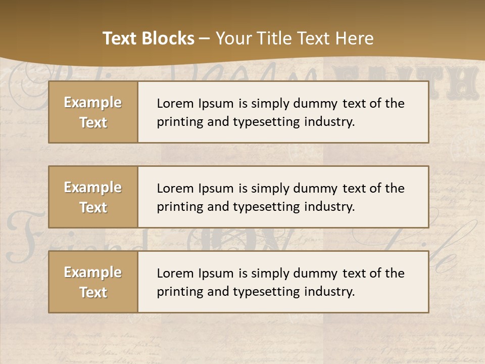 Vintage Scrap Book Scrapbook PowerPoint Template