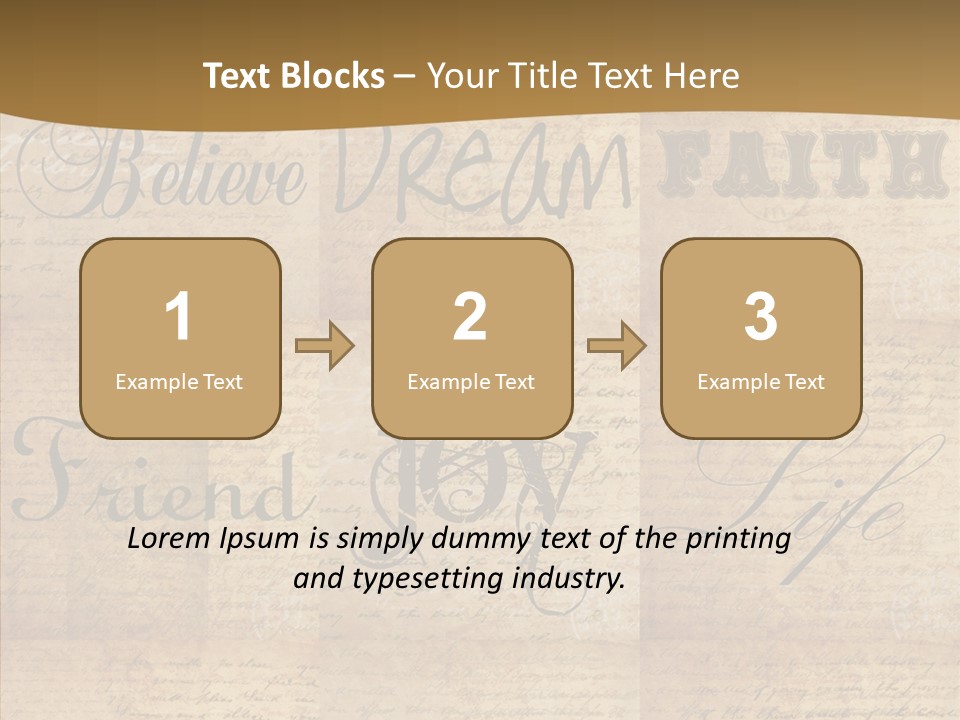 Vintage Scrap Book Scrapbook PowerPoint Template