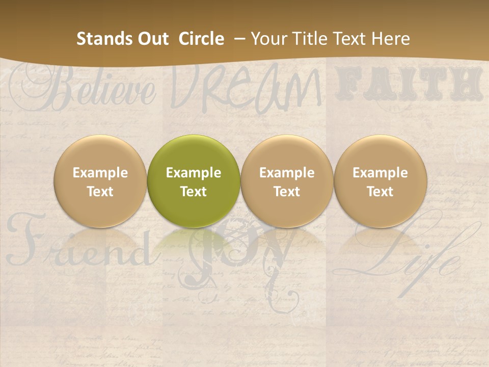 Vintage Scrap Book Scrapbook PowerPoint Template