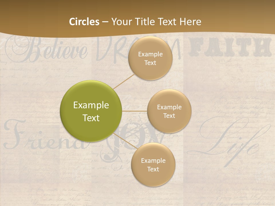 Vintage Scrap Book Scrapbook PowerPoint Template