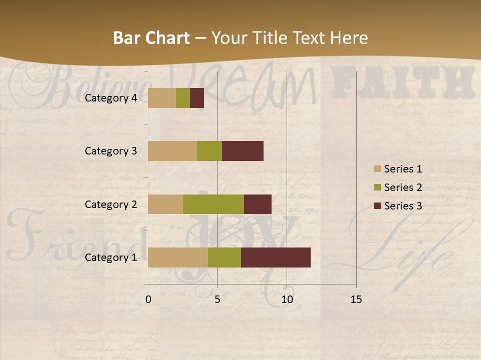 Vintage Scrap Book Scrapbook PowerPoint Template