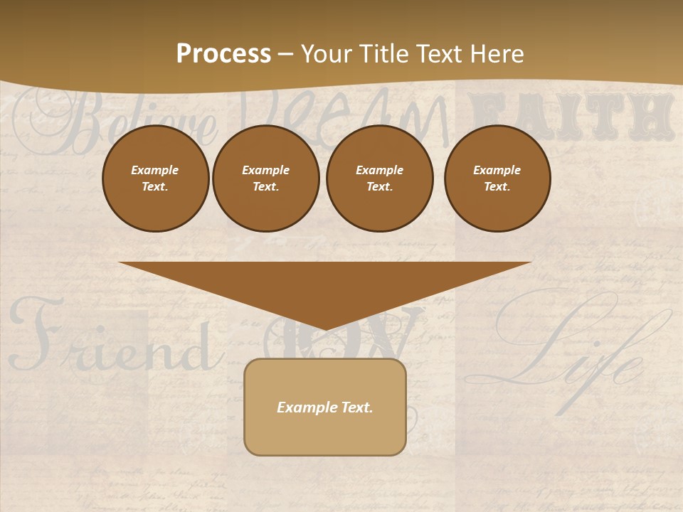 Vintage Scrap Book Scrapbook PowerPoint Template