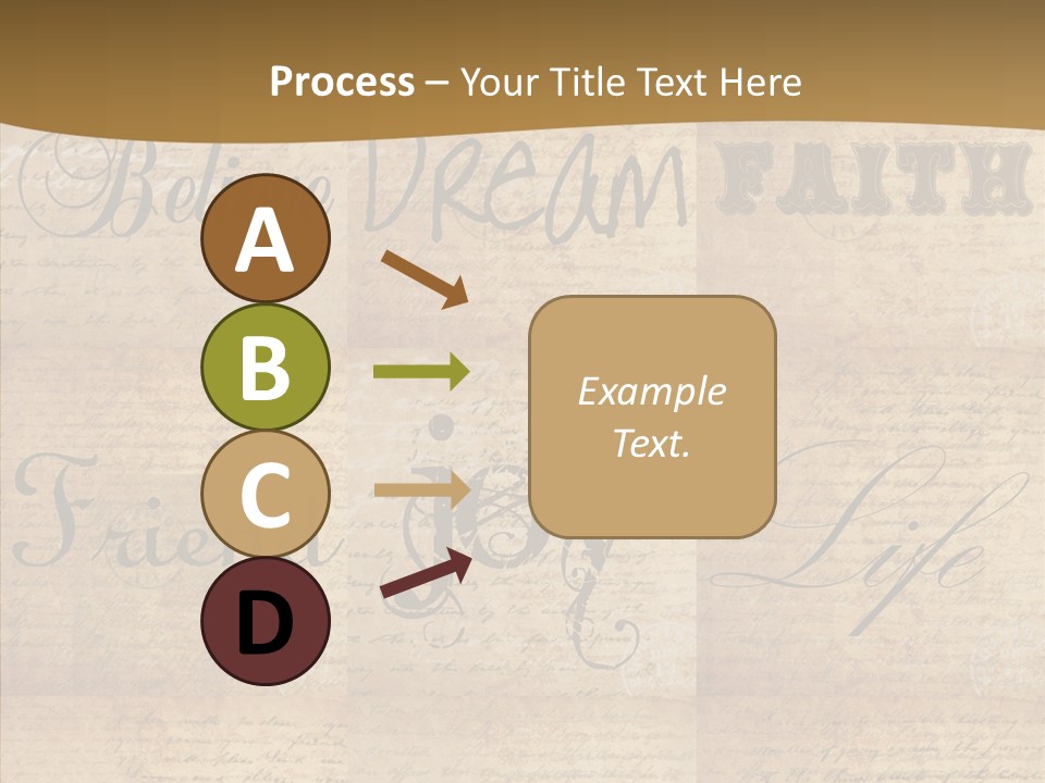 Vintage Scrap Book Scrapbook PowerPoint Template