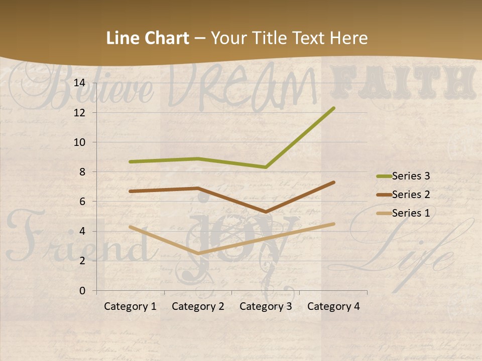 Vintage Scrap Book Scrapbook PowerPoint Template