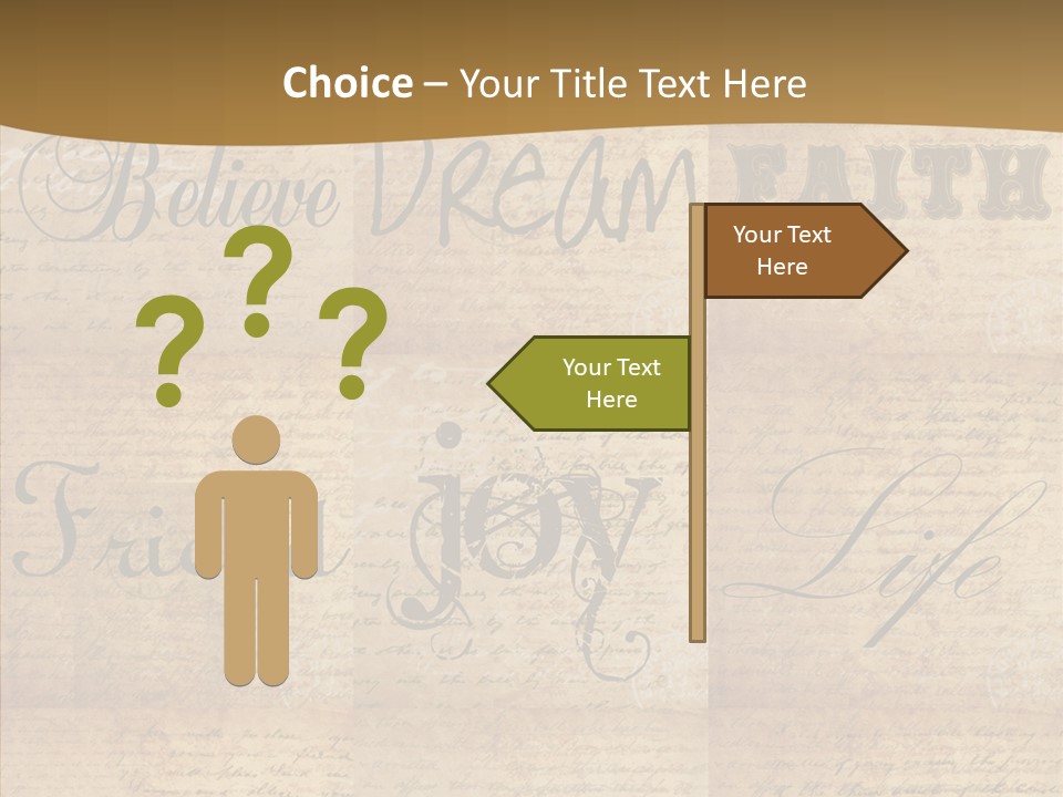 Vintage Scrap Book Scrapbook PowerPoint Template