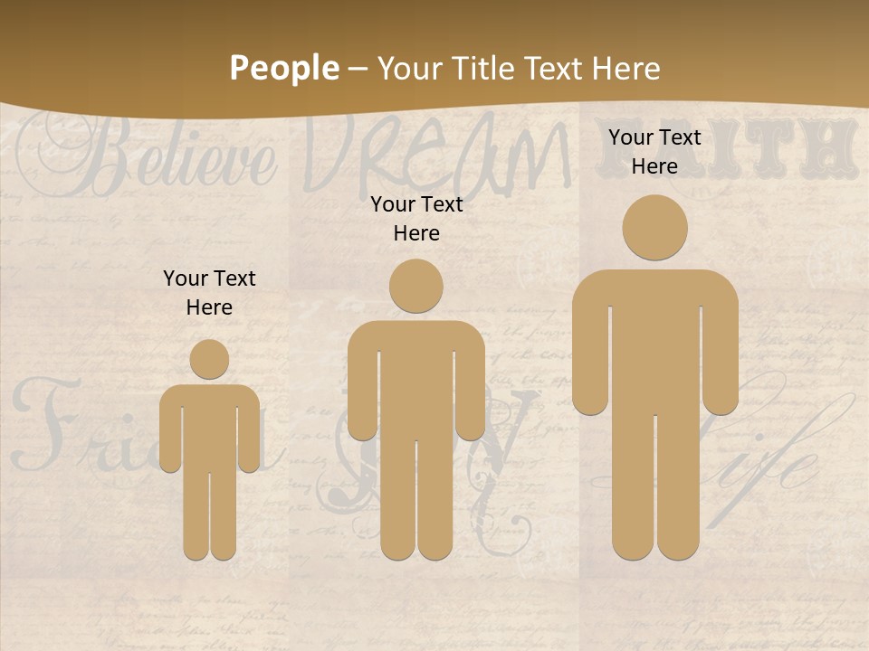 Vintage Scrap Book Scrapbook PowerPoint Template