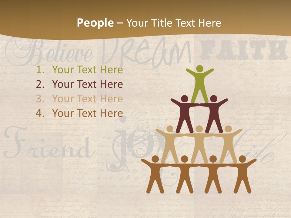 Vintage Scrap Book Scrapbook PowerPoint Template