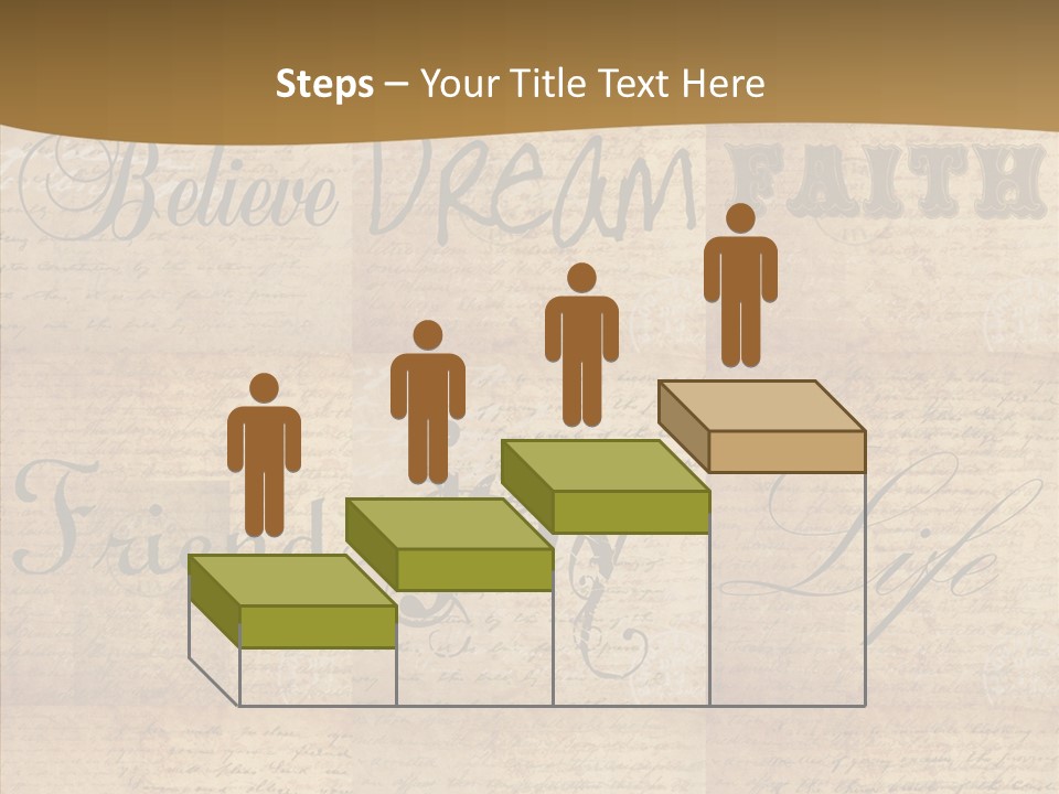 Vintage Scrap Book Scrapbook PowerPoint Template