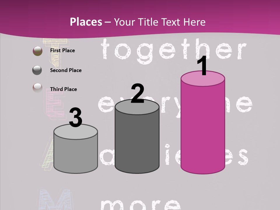 White Innovation Handwriting PowerPoint Template